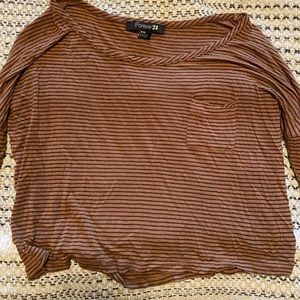 Forever 21 Striped Long sleeve